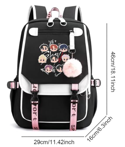 Stray Backpack Korean Casual Backpack Daypack Laptop Bag College Bag Casual Backpack Gift(S1)3