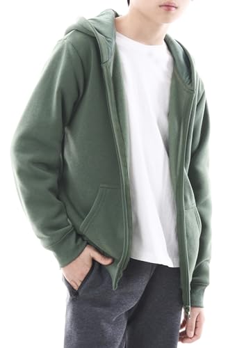 Boys Athletic Hoodie Sweatshirt, 3 Pk Fleece Long Sleeve Kids Pullover Hoodies boy&girl Size 6-203