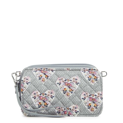 Image of Vera Bradley Women's Cotton All in One Crossbody Purse With RFID Protection