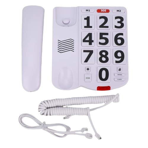 Téléphone à gros boutons et grande touche pour garder le lien avec la famille