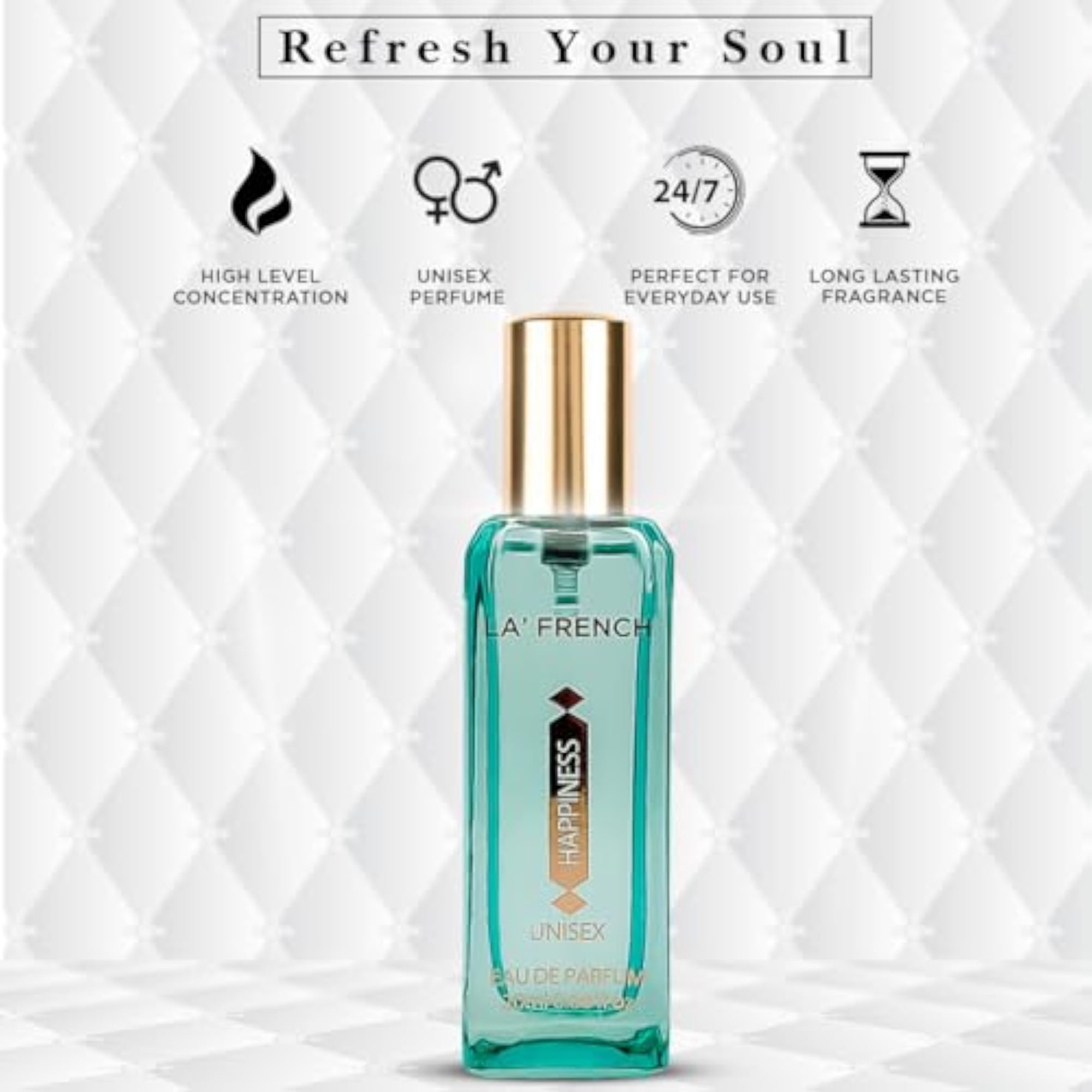 Happiness Perfume for Men and Women, 20ml