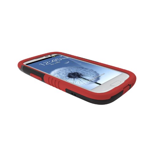 Trident Case Aegis Protective For Samsung Galaxy S3 I9300 - Retail Packaging - Red #TOP3