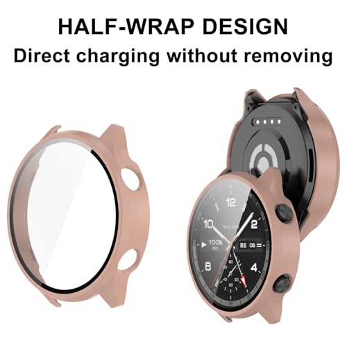 Coque OnePlus Watch 2R en polycarbonate rigide avec protection d'écran intégrée - Lot de 8 - 5