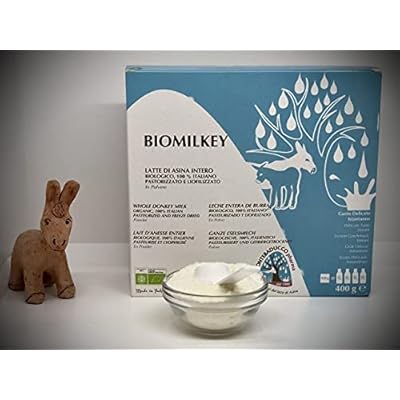 donkey milk powder 400 g – pasteurized and lyophilised – to drink after reconstitution of freeze-dried donkey milk organic 400 g equivalent to 4 l