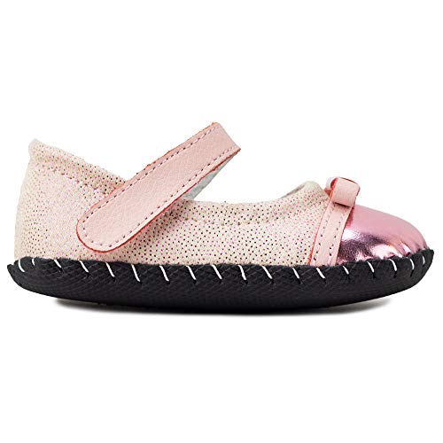 Pediped Toddler Penny Ballet,Pink,6-12 Months #TOP6