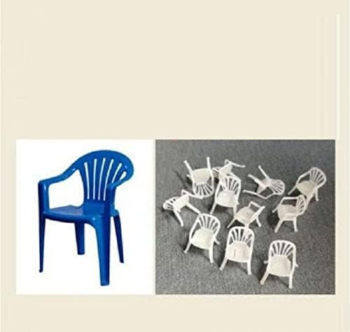 Dan Models 48518-1/48 Diorama Accessories. Plastic Chairs 8 pcs.