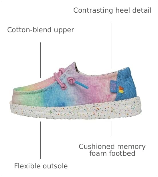 Image of HEYDUDE Unisex-Child Wendy Pattern Kids