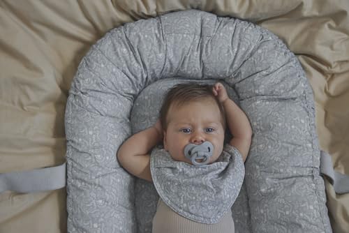 Reducteur de lit bebe 100% coton lavable pour sécuriser le cododo en douceur - 4