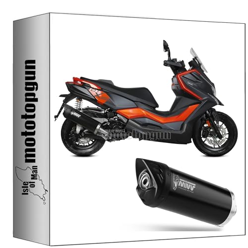 Pot echappement racing nocat Mivv acier noir Kymco DTX 2023 2024