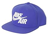 Nike Little Boy's Nike Air Baseball Cap Flat Brim Snapback Game Royal Sz: 4/7