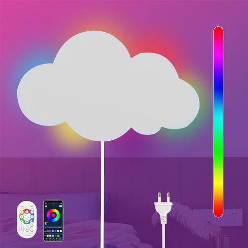 Veilleuse LED Ours Applique Murale Enfant Ours Lumineuse Lights4fun - 18 LED Blanc Chaud à Piles - Minuterie 6h Minuterie Automatique Veilleuse