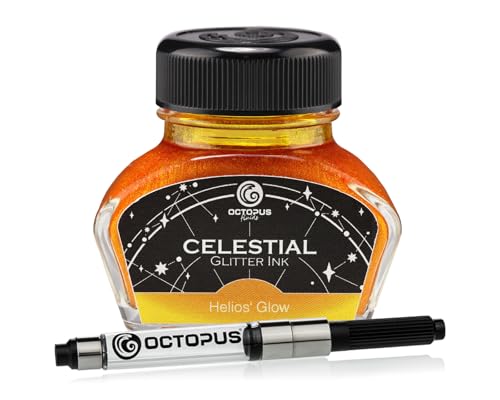 Celestial Glitter Helios' Glow - Pluma estilográfica con purpurina (30 ml)