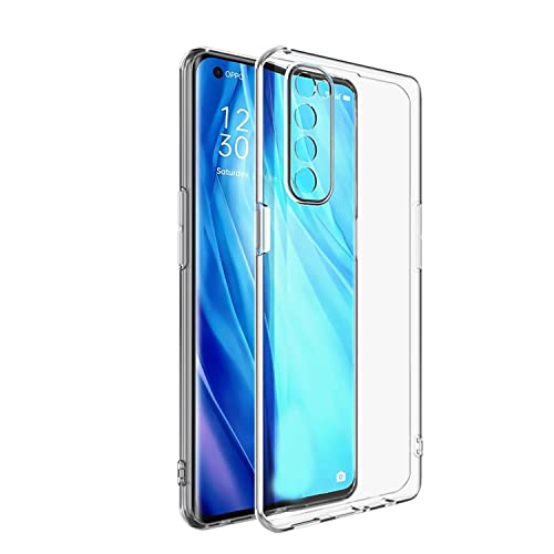 Image of Case Creation Brand -Plastic Mobile Cover For Oppo Reno 4 Pro (Soft & Flexible Back Case),Transparent