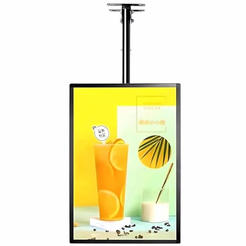 LSBHPPD Cartelera LED Digital Pared,Pantalla Publicitaria Electrónica,Menú Retroiluminado LED para Restaurante,Pantalla De Póster Iluminada HD para Centros Comerciales 1pc-40 * 60