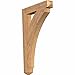 Ekena Millwork BKT04X24X36THR04SWR Thorton Craftsman Smooth Bracket, 3.5" Width x 24" Depth x 36" Height, Western Red Cedar