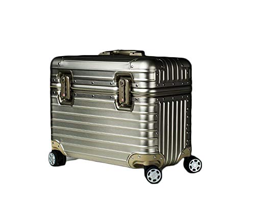 アルミ製スーツケース!全金属トランク アルミ合金ボディ 旅行用品 TSAロック搭載 機内持ち込み キャリーケース キャリーバッグ 小型 (22インチ)