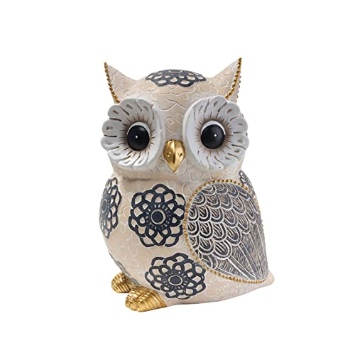 JISADER Colección Búho Adorno Búho Estatuilla para Sala de Estar Casa de Muñecas Estantería