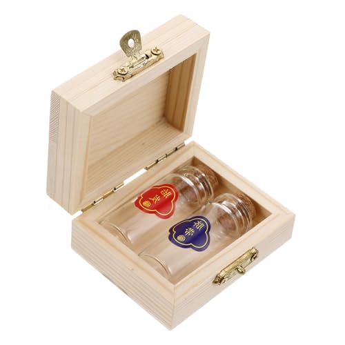 VICASKY 1Set Keepsake Box Elegant Cord Hair Storage Case for Newborn Memories Capacity for Mementos Present for Parents Durable Design