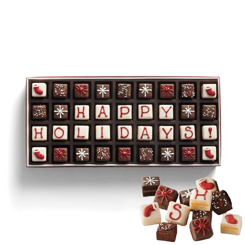 The Swiss Colony Happy Holidays Petits Fours Cakes – Gourmet