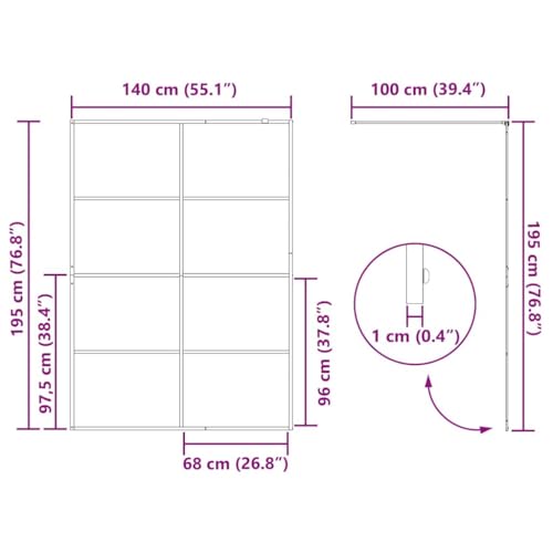 Panel de ducha de vidrio templado 5mm de alta resistencia con perfilería dorada decorativa 8