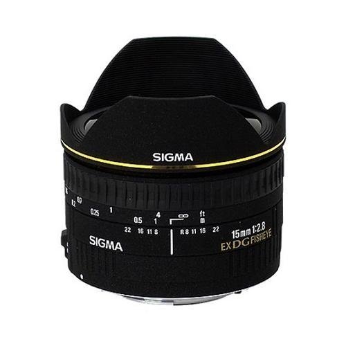Sigma 15mm f/2.8 EX DG Diagonal Fisheye Lens for Nikon SLR Cameras [���s�A���i]