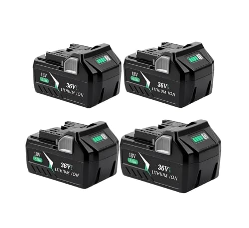 6.0Ah �Ή�Metabo 18V/36V �o�b�e���[�ABSL36A18 BSL36B18 MultiVolt �c�[���p | 6.0Ah/3.0Ah �f���A���d���A�X�}�[�g BMS�ALED �Q�[�W�A�y�ʃX���C�h�������p, �Ή�Metabo HPT �c�[��