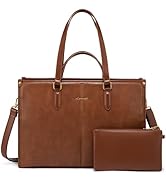 Amazon.com: LOVEVOOK Laptop Bag for Women 15.6 inch Canvas