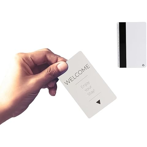 Wholesale Hotel Products 2000 Cards Hotel & Motel Magnetic Stripe Key Card (2000 Cards). Compatible with Onity, Ilco and Saflok Electronic Hotel Lock Systems - Reprogrammable Cover