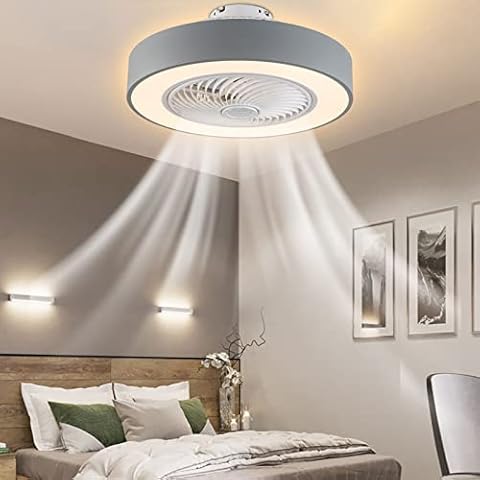 Ventilador de techo con luz LED y control remoto regulable Cover