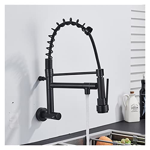 Robinet de cuisine à ressort avec douchette extractible orientable à 360°