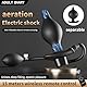 LZYLWC Aufblasbarer Analplug mit Elektrostimulation Inflatable Dildo für Männer Frauen 12 Modi, 20 Stufen, Verstellbare Größe – BDSM Elektro Sexspielzeug für Paare Elektro Shock Set