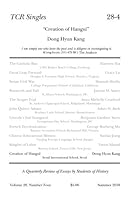 TCR Singles 28-4 Creation of Hangul 1720568162 Book Cover