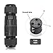 ATPWONZ 3 Pole Wire Connector IP68 Weatherproof Junction Box External Sleeve Coupler Cable Range 0.2-0.39 Inch (5-10 mm) Pack of 2