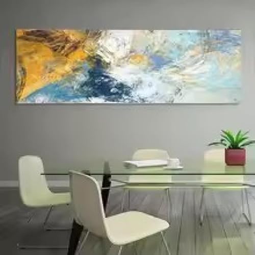 Peintures sur toile abstraites images murales nordiques pour salon moderne 30x90
