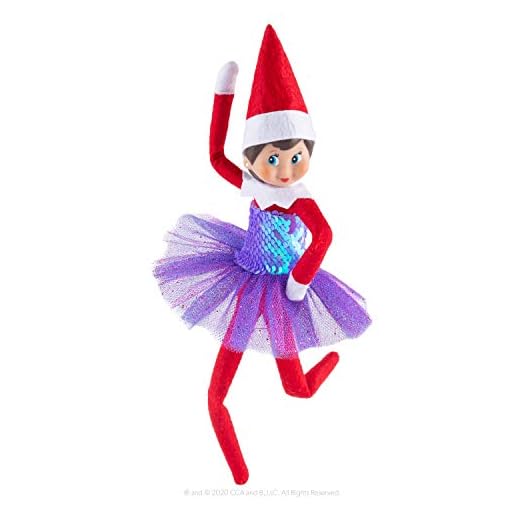 El elfo en el estante Claus Couture vestido de fiesta de ciruela azucarera – Un elfo explorador no está incluido | Elf on the estante, ropa, ideas, accesorios