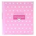 goldbuch 15087 Babyalbum Kleine Prinzessin, 30 x 31 cm, Baby Fotoalbum mit 60 weiße Blankoseiten & 4 illustrierten Seiten und Pergamin-Trennblättern, Kunstdruck mit Relieflack & Accessoires, Rosa