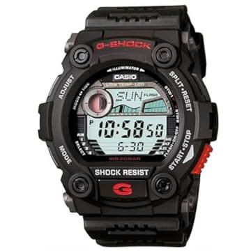 Casio Relógio esportivo digital G-Shock Rescue G7900-1 masculino, Multi, One Size, Casual