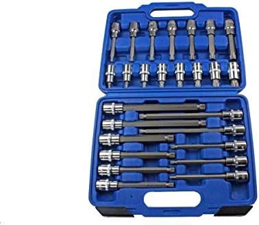 US PRO Tools 26pc 1/2" Dr Spline Bit Socket Set 3405