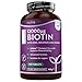Price comparison product image Biotin Hair Growth Supplement 12,000mcg with Zinc, Selenium & Copper - Full Year Supply 365 Vegan High Strength Biotin Tablets for Hair - Supports Hair, Skin & Nail Growth - Hair Growth - Nutravita