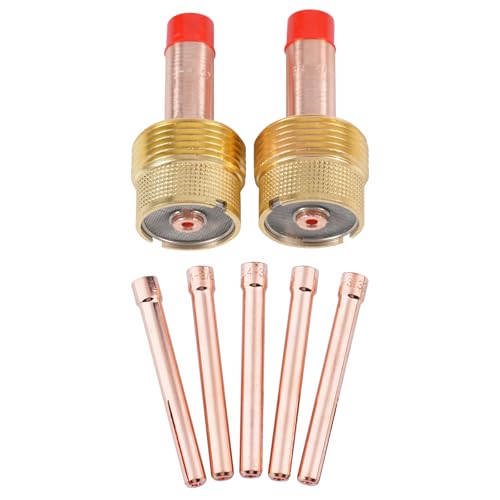 Image of Large TIG Gas Lens Collet Body 45V64 3 /32 inch&2.4mm 10N24 7Pcs