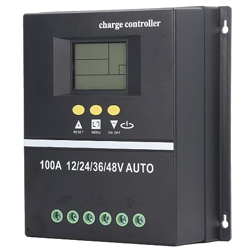 Regulador solar MPPT 100A inteligente con puerto USB dual para carga eficiente de baterías 2
