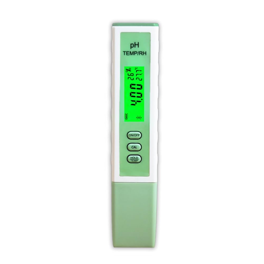 Jnchdghwa As Shown Digital Ph Meter Pen Tester 0.01 Ph Accurate Accuracy Water Quality Tester With Atc Function Ph Test Strip Included