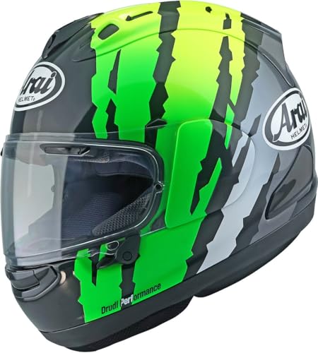 Arai RX-7V Evo Helmet - Yellow/Green/Black, Size S