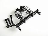 Aluminum Front Bumper Absorber Black for Axial 1/10 Yeti AX31112