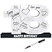 Produktbild CREOFANT XL Gästebuch 18. Geburtstag · Gästebuch Happy Birthday · 37 x 24 x 4 cm · 18. Geburtstagsgeschenk · Geschenkidee 18 Geburtstag