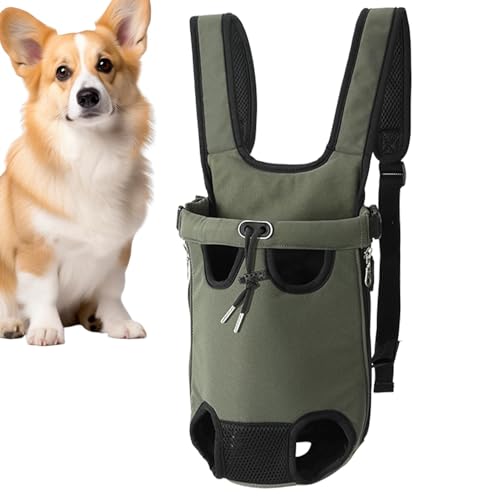 ペットレッグアウトキャリアバックパック、キャットトラベルバックパックレッグアウト,猫用子犬用キャリーバッグ | 調節可能なバックパックレッグアウトチェストキャリアペットフロント犬キャリアバックパック中小型犬用