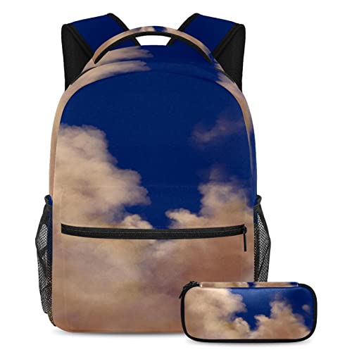 Sac à dos de voyage fille garçon avec trousse scolaire et gourde