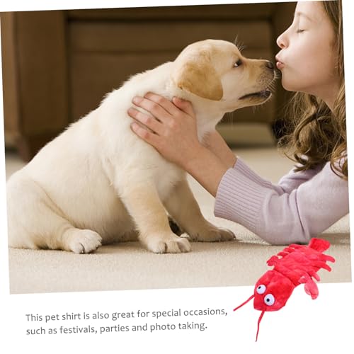 Disfraz de langosta para perros rojo XS miniatura 4