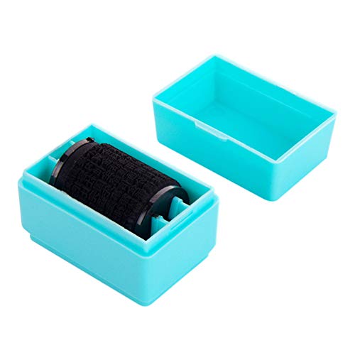 NUOBESTY 3 peças de carimbos de rolo largos para proteção de informações confidenciais, escureciment