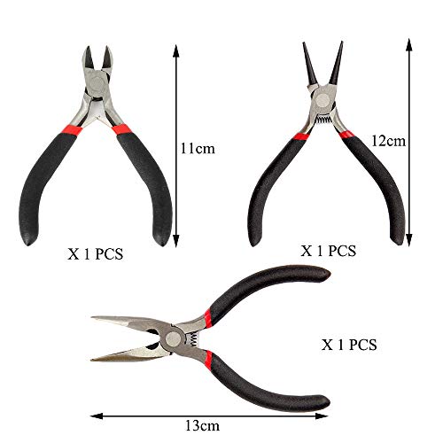 Nsiwem Pinze per Gioielli 3 Pezzi Pinza